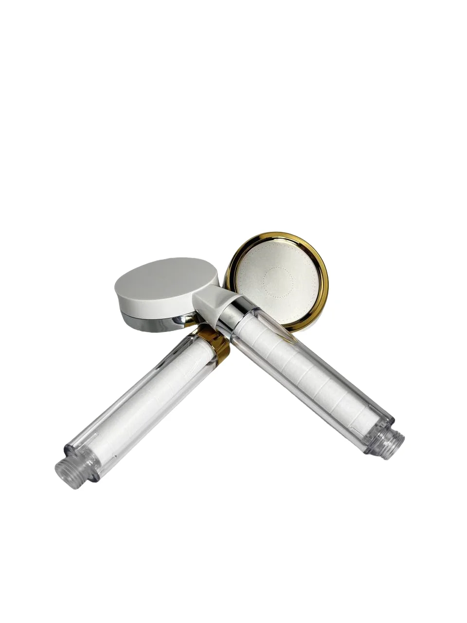 Matte Chrome Finish Durable Brass PVC Hose Filter Flexible Modern Design Style Shower Head Home Office Hotel Bathrooms Plumbing