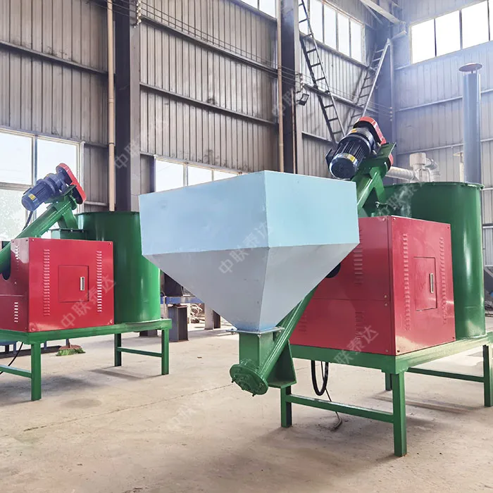 Biomass Pellet Combustion Equipment Biomass Burner Matched For Dryer Kiln Boiler