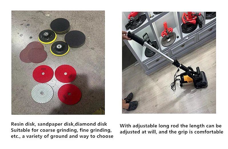 Concrete Floor Grinding Polishing Machine Surface Grinding and Grinder for Concrete Floors