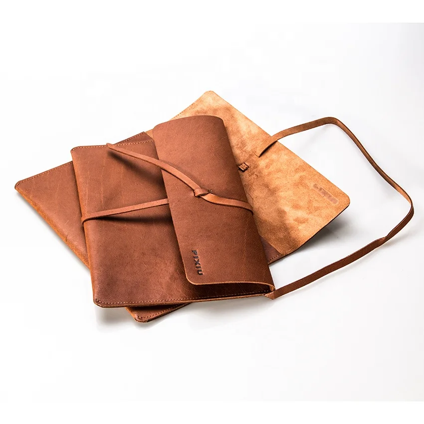 
Fashion Briefcase Handcrafted a4 Leather Portfolio 