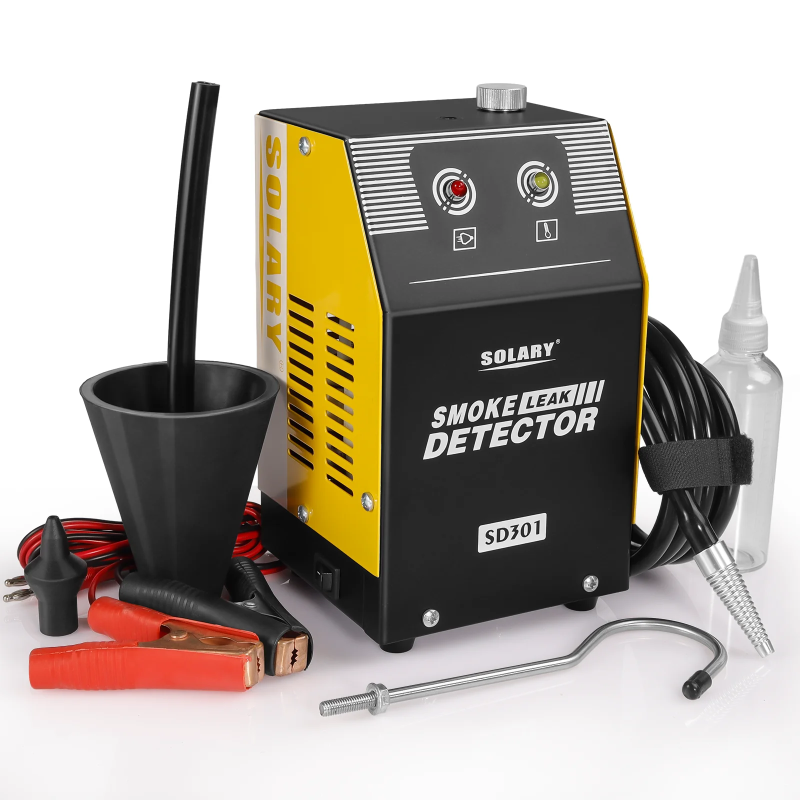 Solary SD301 EVap детектор утечки дыма автомобильный вакуумный тестер проверка автомобильного двигателя