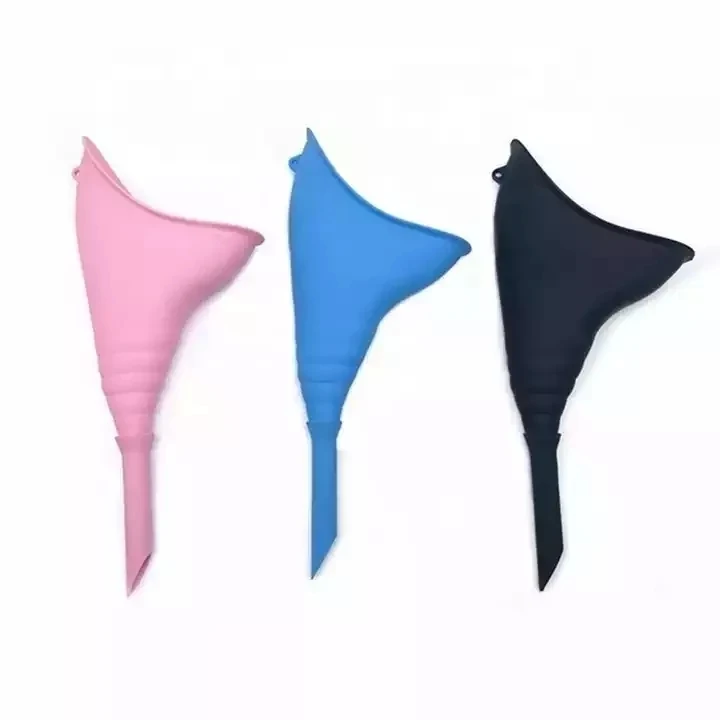 Reusable Silicone Female Urinal, Portable Urinal Allows Women to Pee Standing Up