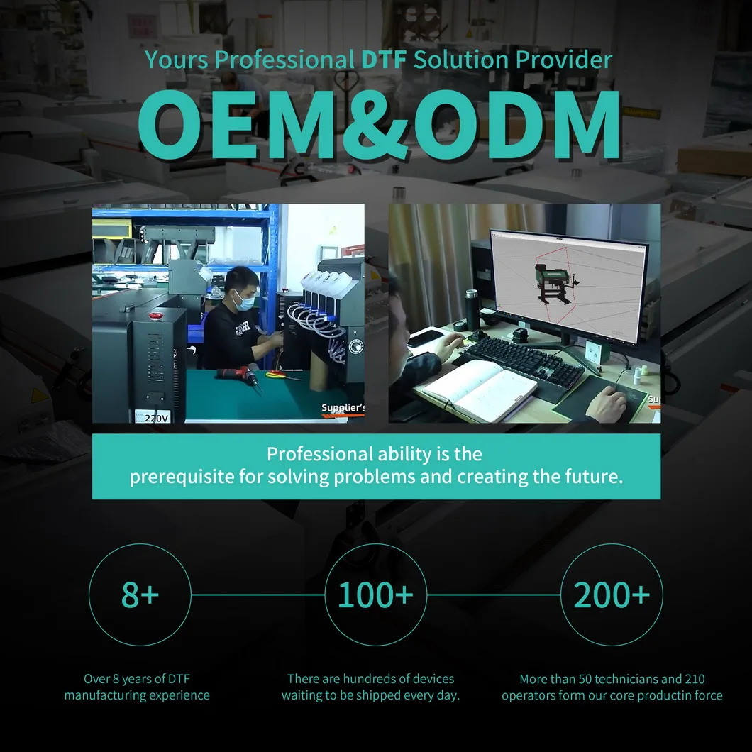 chinese advanced original source dtf printer maker 60cm 24 inch customizable dtf printing machine printer producer free support