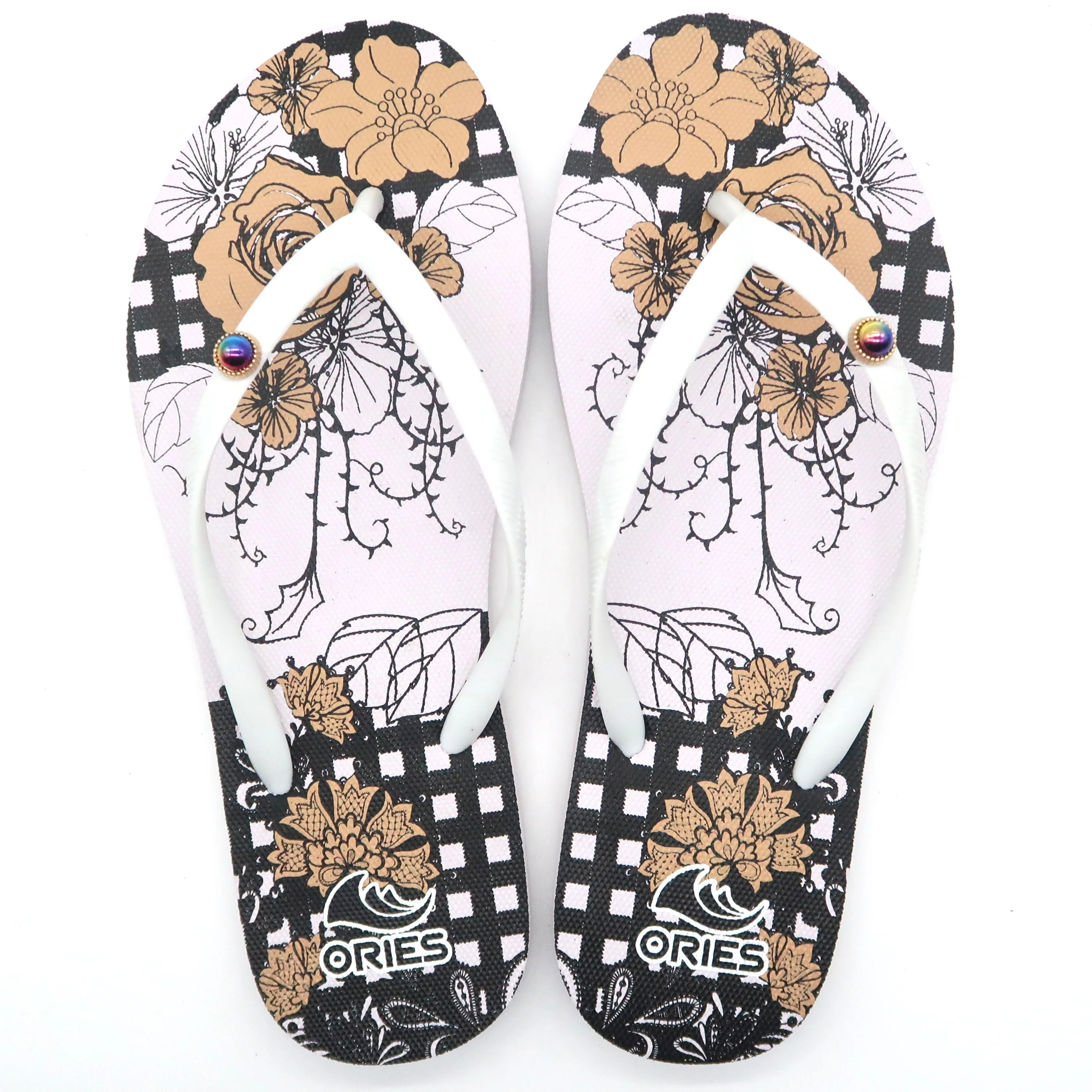 Wholesale Cheap Rubber Women Flip Flops Summer Beach Slipper Sublimation Flip Flop blanks Custom LOGO