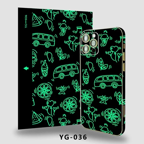 Wholesale Screen Protector Making Machine 180*120mm Hydrogels Raw Materials Film For Mobile Phone luminous  Back Film