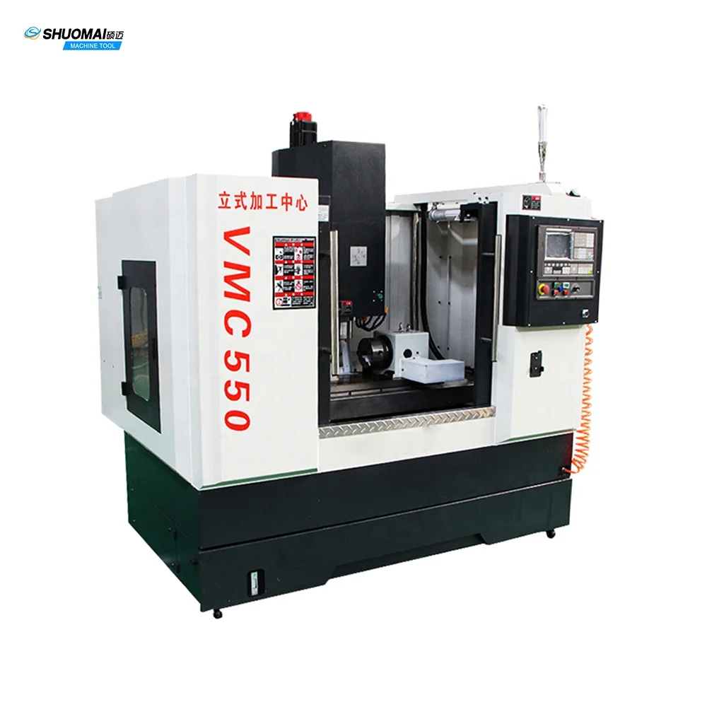 High precision forth axis mini CNC machine center CNC milling VMC550