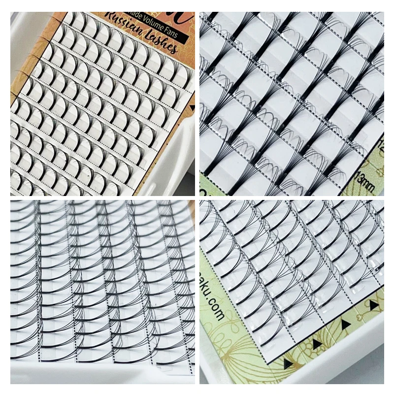 Pre Made Fans Individual Lashes Russian Volume Lashes