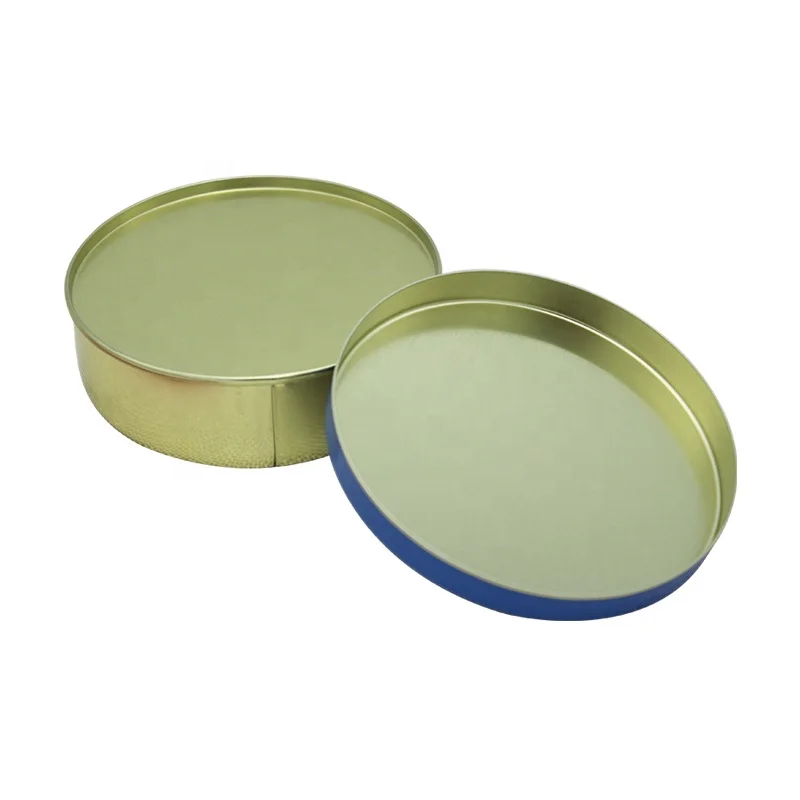 15g 20g 30g 50g 100g 125g 250g 500g Custom Print Metal Round Cans Caviar Box Tin Packaged