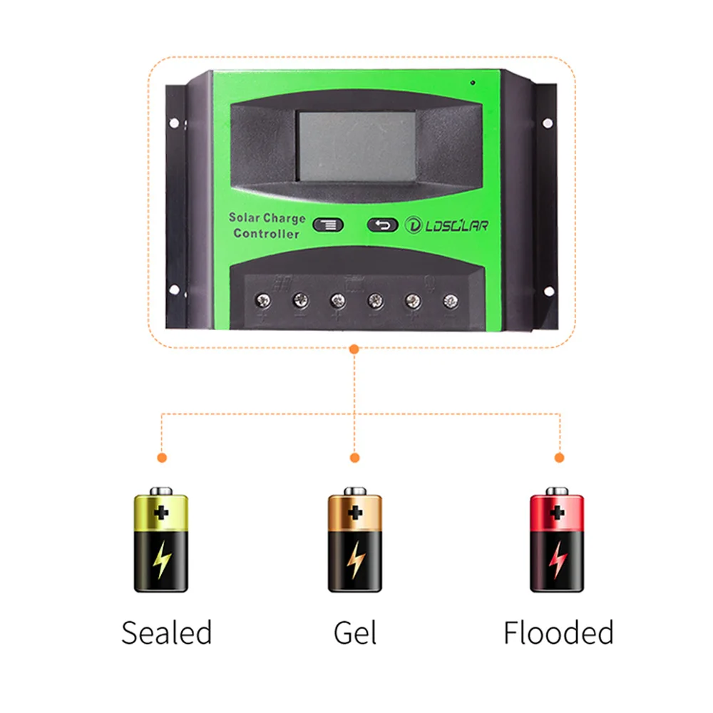 Welead LD2430S Home Use Smart Sun Battery Charger Electric PWM Charge Controller 30a
