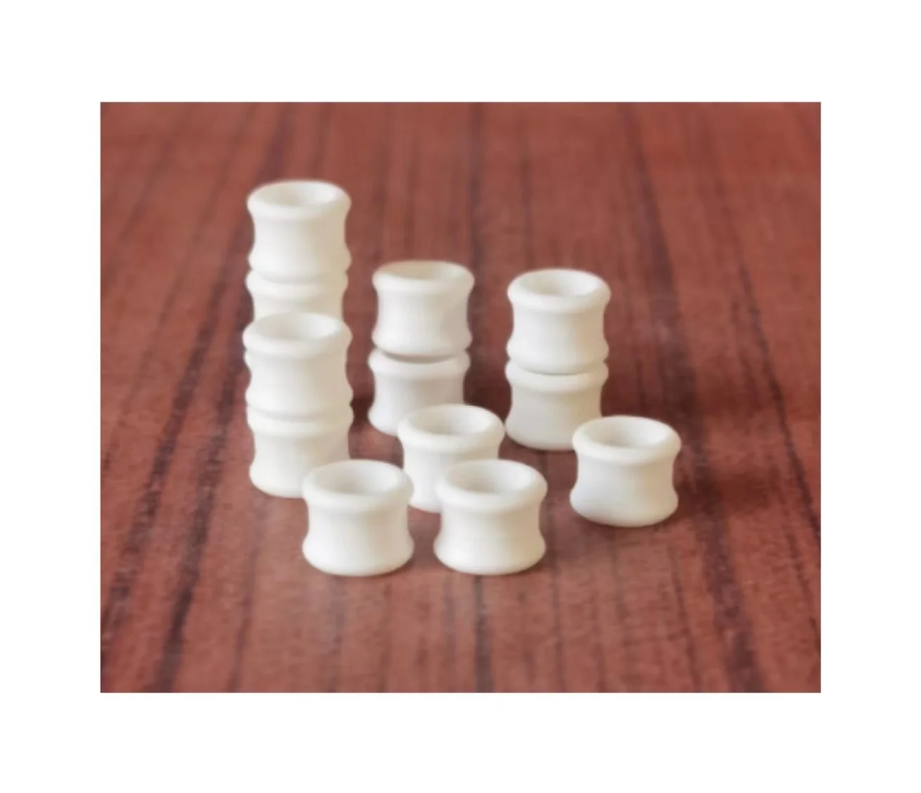 Wholesale special alumina ceramic tubes wear resistant ceramic ring