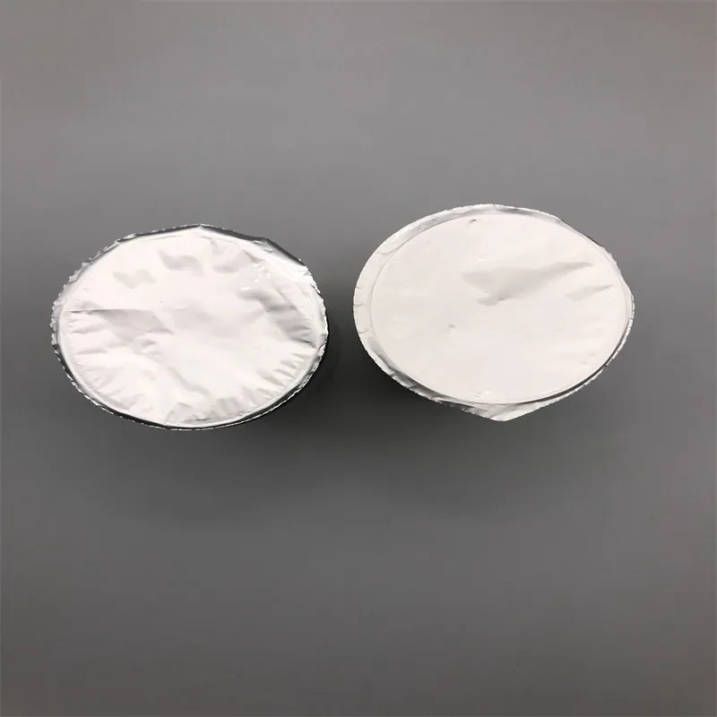 Easy-Peel Laminated Pp Lid Cup Sealing Film Aluminum Foil Jelly Cup Lid Film
