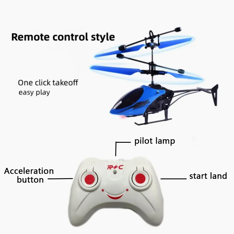 2024 High Quality New Simulation Aircraft Gesture Induction Flying Vehicle Flight Rc Control Helicopter Children Model Kids Toys
