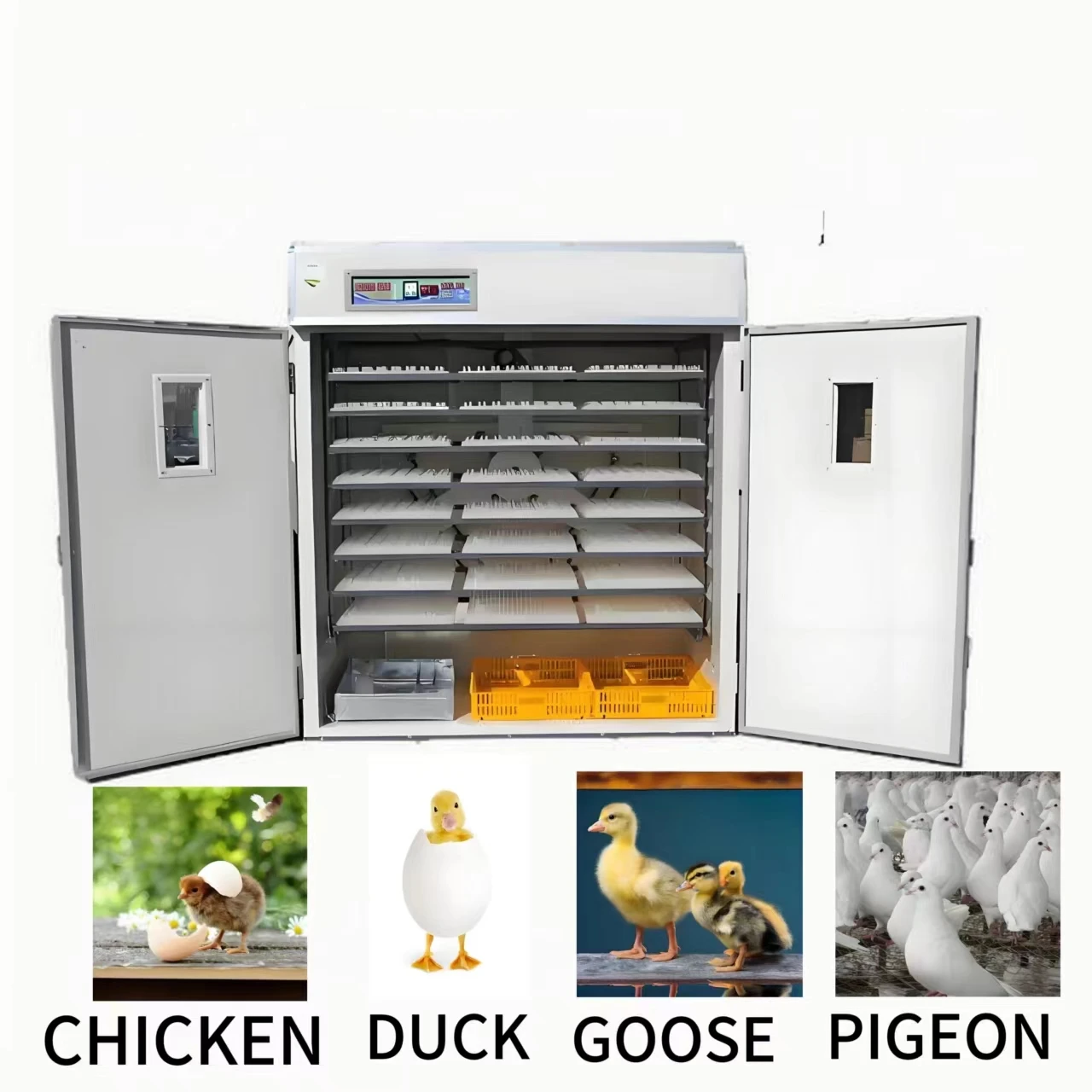 Fully Automatic Turning Hatcher Machine Eggs Incubator Egg Hatching Machine Poultry/Commercial Incubators For Hatching Eggs