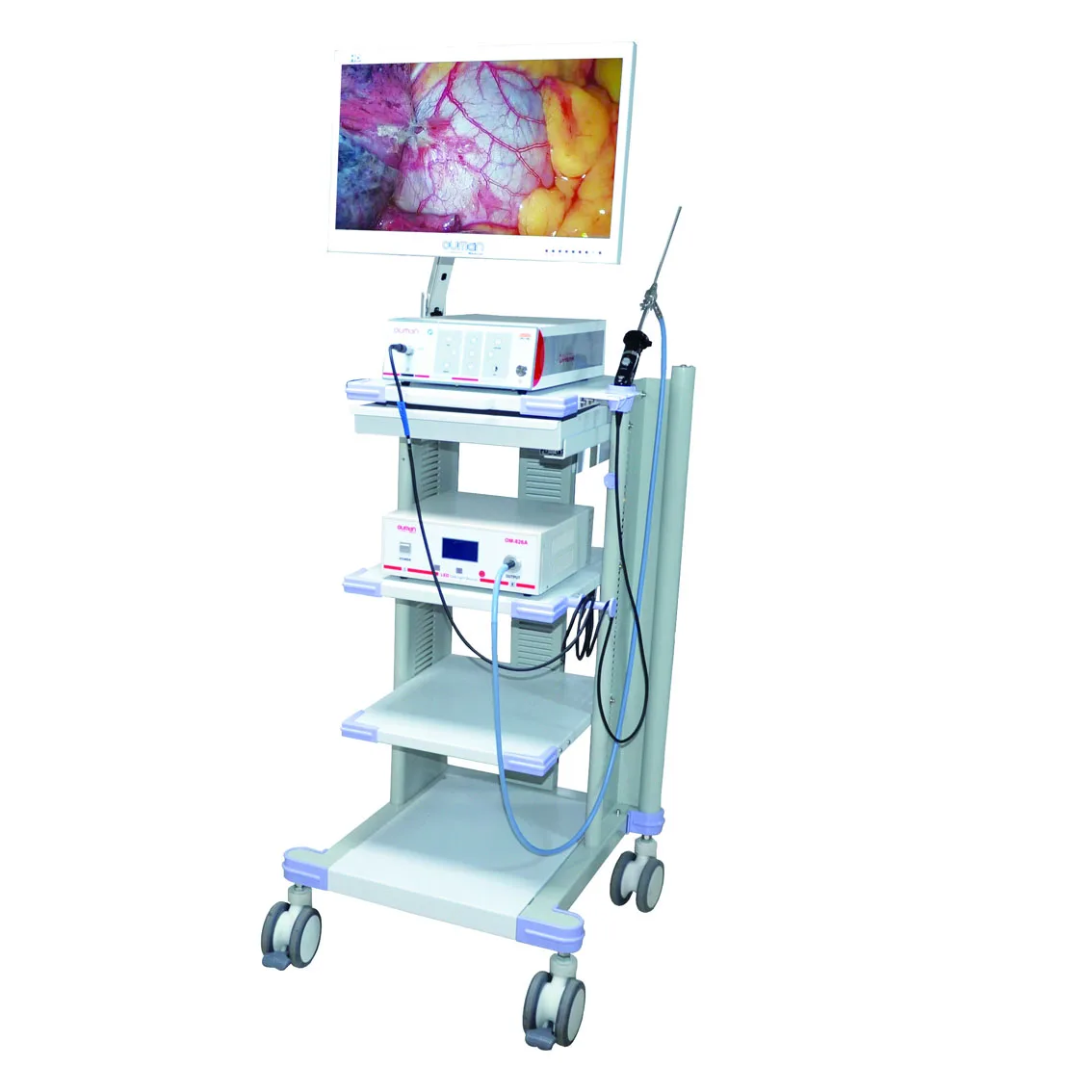 Hospital medical endoscopy cart trolley for sale Endoscopic system trolley