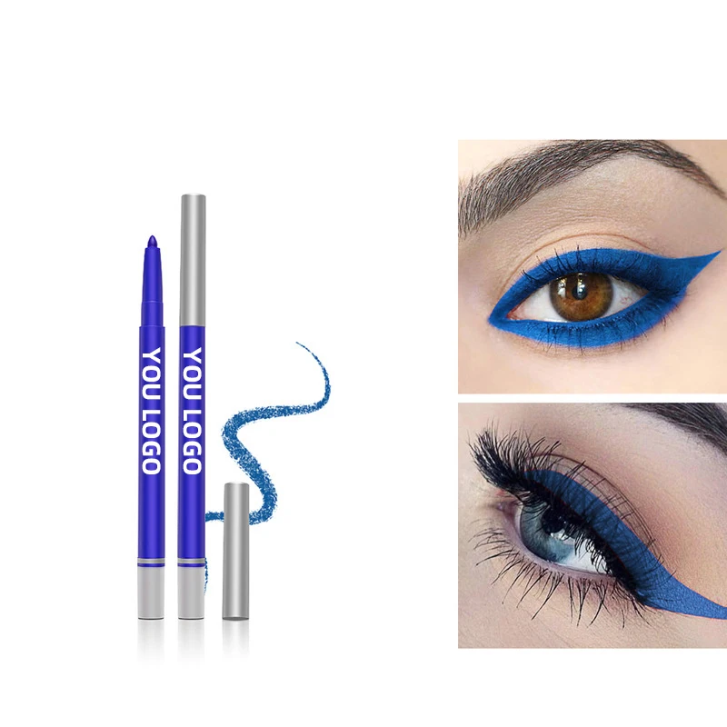 Wholesale Private Label Gel Vegan Pastel Waterproof Magic Color Water Activated Pencil Lash Glue Eyeliner