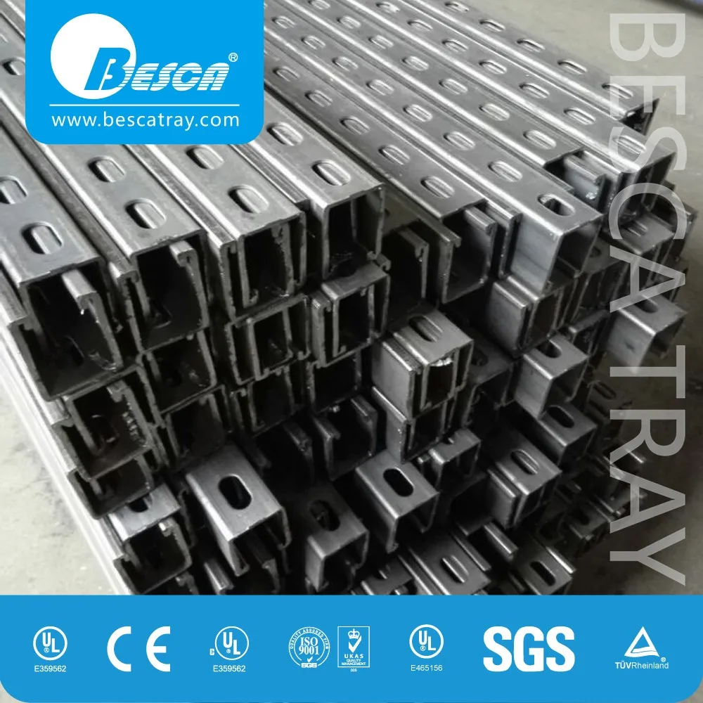 BESCA Hot Rolled Stainless Steel Channel Aluminium Solar Strut Channel Unistrut Channel
