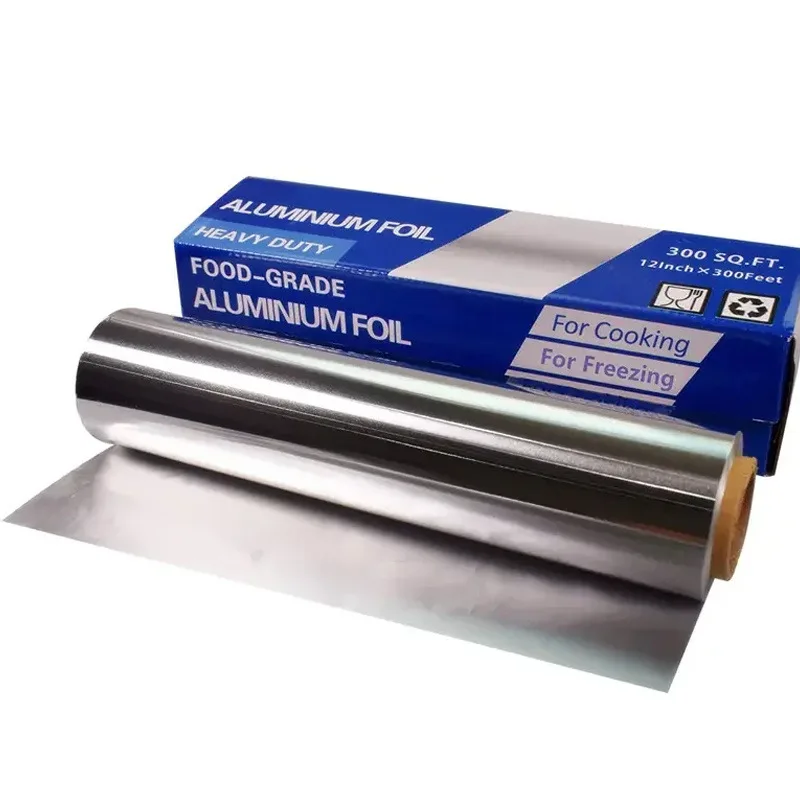 Wholesale disposable thickened tin foil paper household food grade aluminum foil paper tin foil rolls