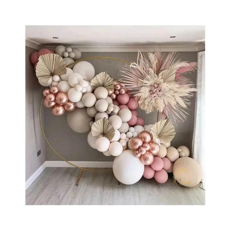 Blue balloon arch kit 170 pcs Double Stuffed Balloon For Baby Shower Decorations Party Navy Blue Garland Kit