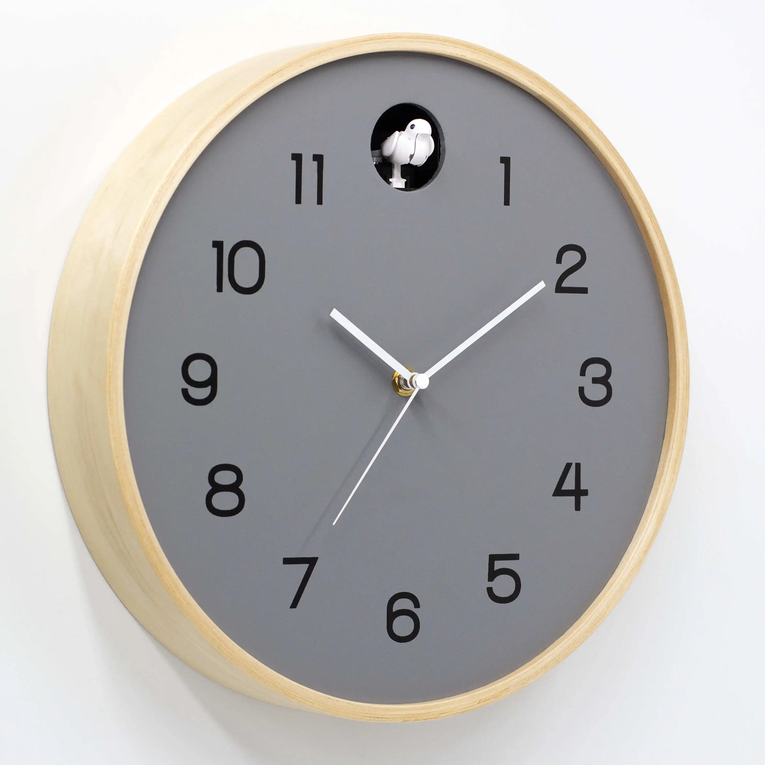 Customized Modern Cuckoo  Natural Bird Voices, Simple Fashion Wood Creative Pendulum Clocks,Unique Home Decor