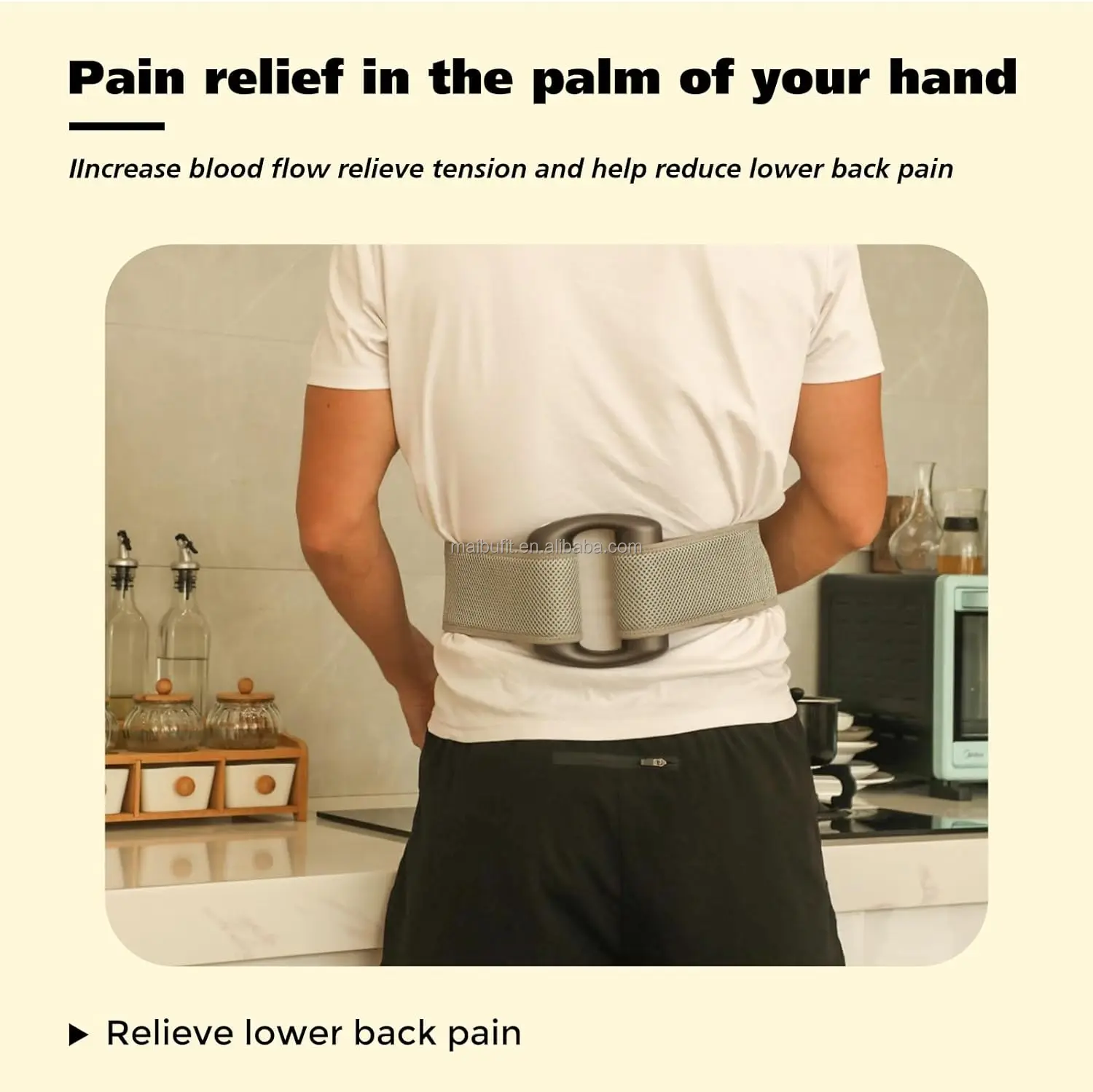 Total Body Massage,Power ring  All in one Portable Massage ,Wearable Electric Massage on Whole Body Part