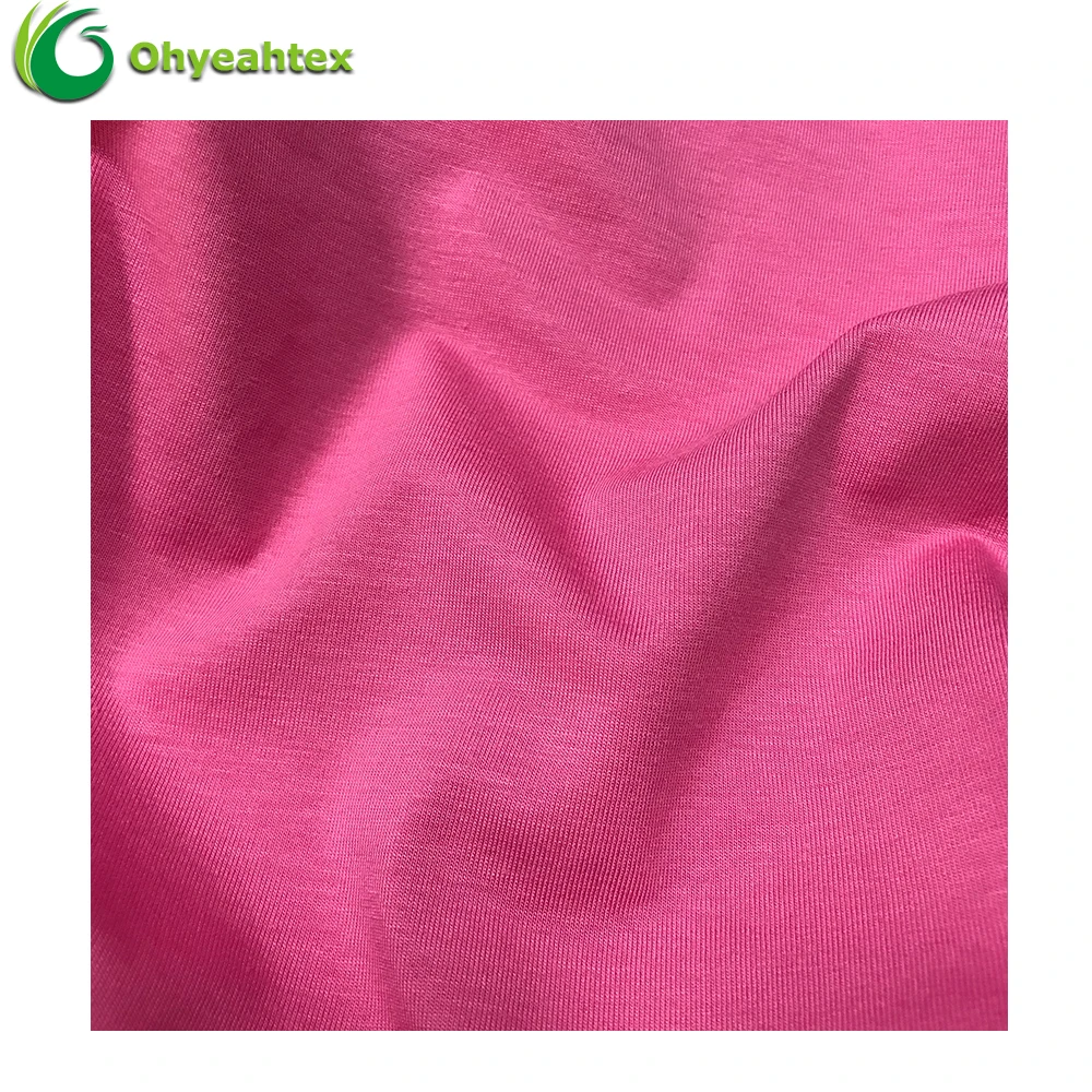 OEKOTEX-100 Certificated 100% Rayon Jersey Fabric For Garments
