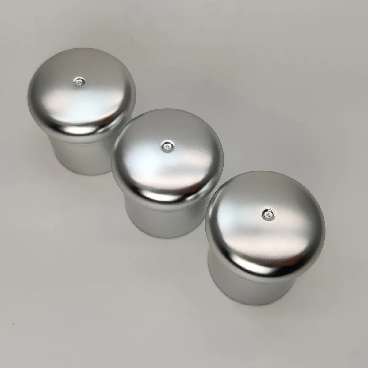24/415 20/415 Electroplating Silver Golden Mushroom Cap Cosmetic Bottle Lids Mushroom Cover Custom Color
