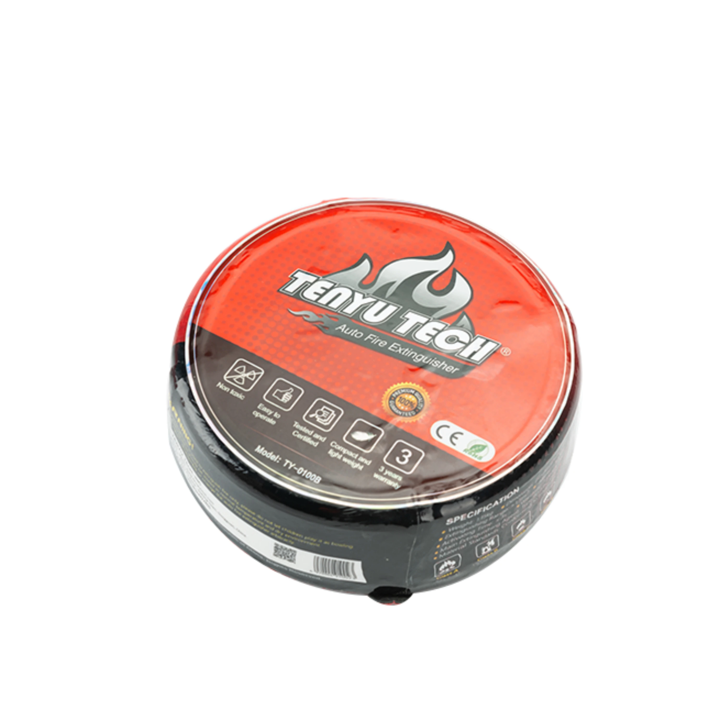 Car-Mounted Fire Extinguisher with Car Base: Safety on Wheels for Vehicles & Fleets