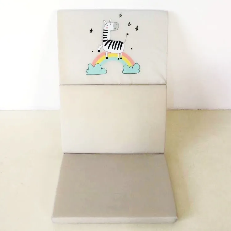 Zebra Pattern Comfortable moistureproof foldable comfortable baby mattress for playpen