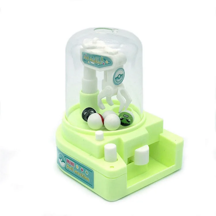 Children Claw Machine Game Capsule Toy Mini Cute Catch Doll Machine Toy Catch Game Crane Machines Children Birthday Gift