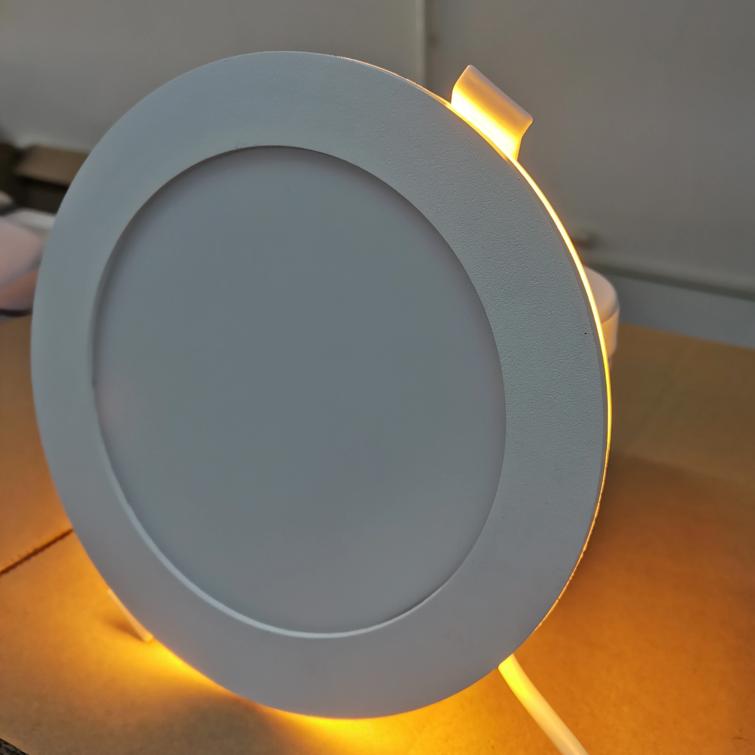 ETL 6 Inch 5CCT Adjustable +Night Light Die Cast Ultra Thin Downlight 14W+3W For livingroom