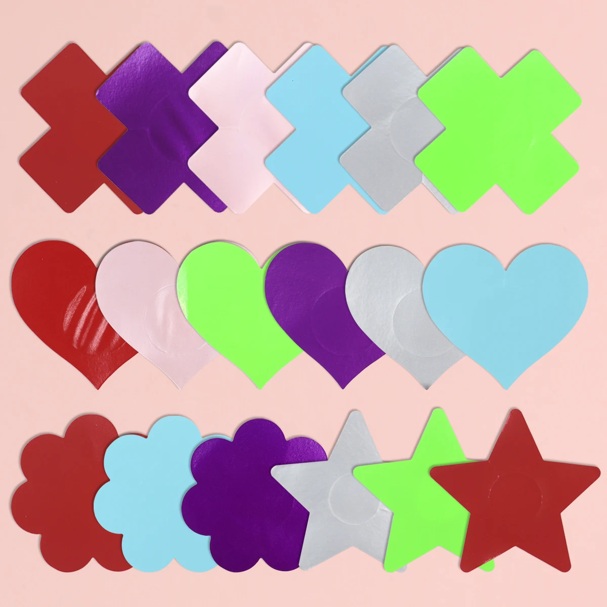 Wholesale Customized Flower Nipple Cover Disposable Sticky Thin Nipple Pasties Adhesive Cute Girls Breast Cover