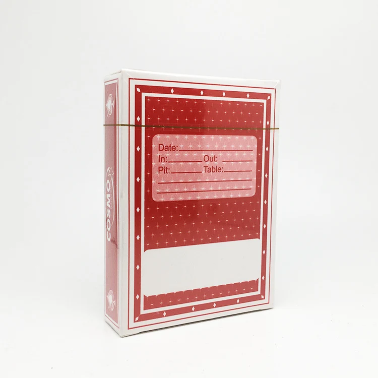 Top High Quality Poker Club Bar Code Casino Playing Cards With Custom Logo