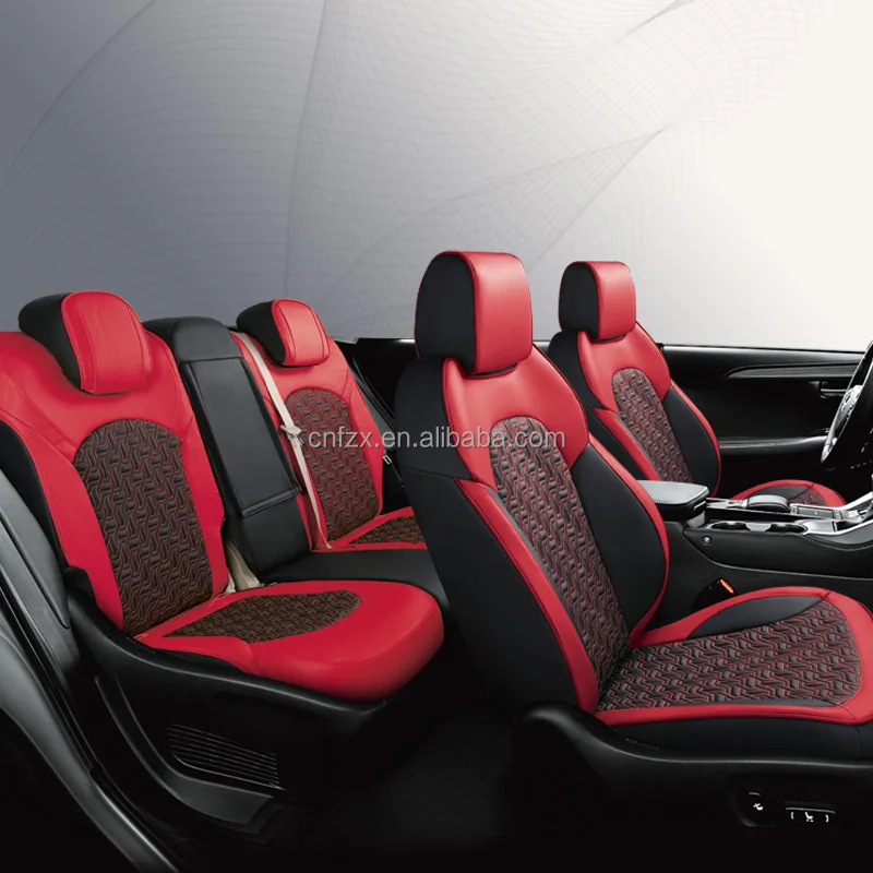 Factory Customized  Leather Car Seat Cover Protector For Auto Cars Suv Truck  Interior Accessories Comfortable Car seat covers