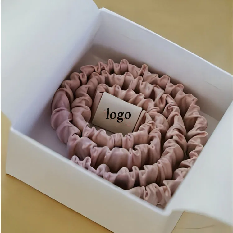 2024 new design silk hairband hair accessories 100%  Mulberry Silk Elastic Spa Yoga Sports Silk Headband