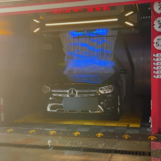 Touch-free high pressure cold water PLC control  car wash machine with air dryer for car wash station/gas station