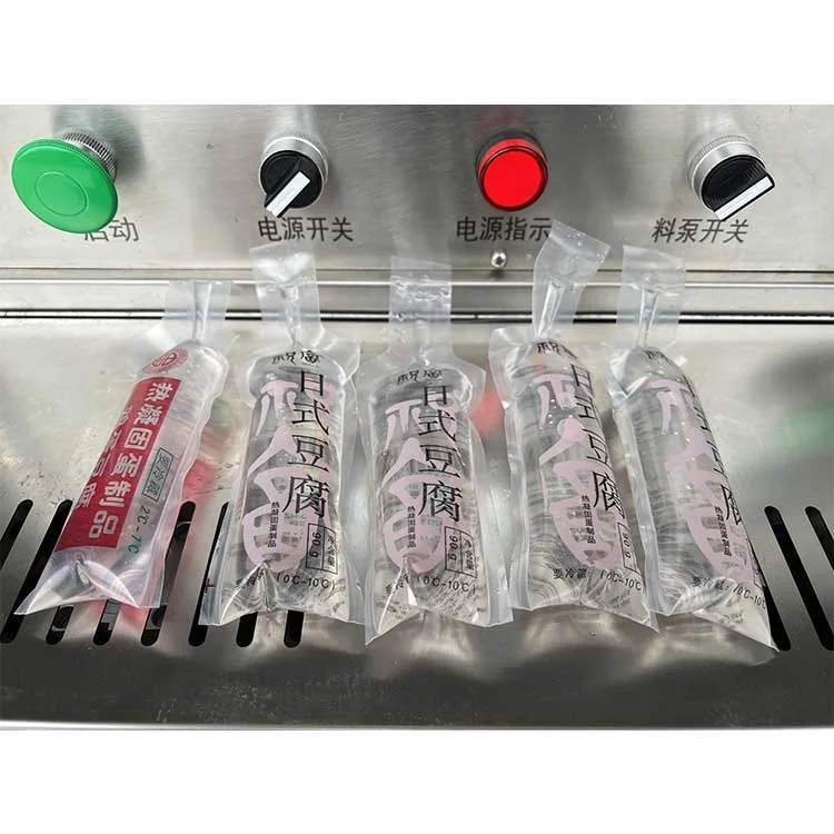 CohoMachine liquid filling sealing bags spout pouch beverage bag liquid filling machine