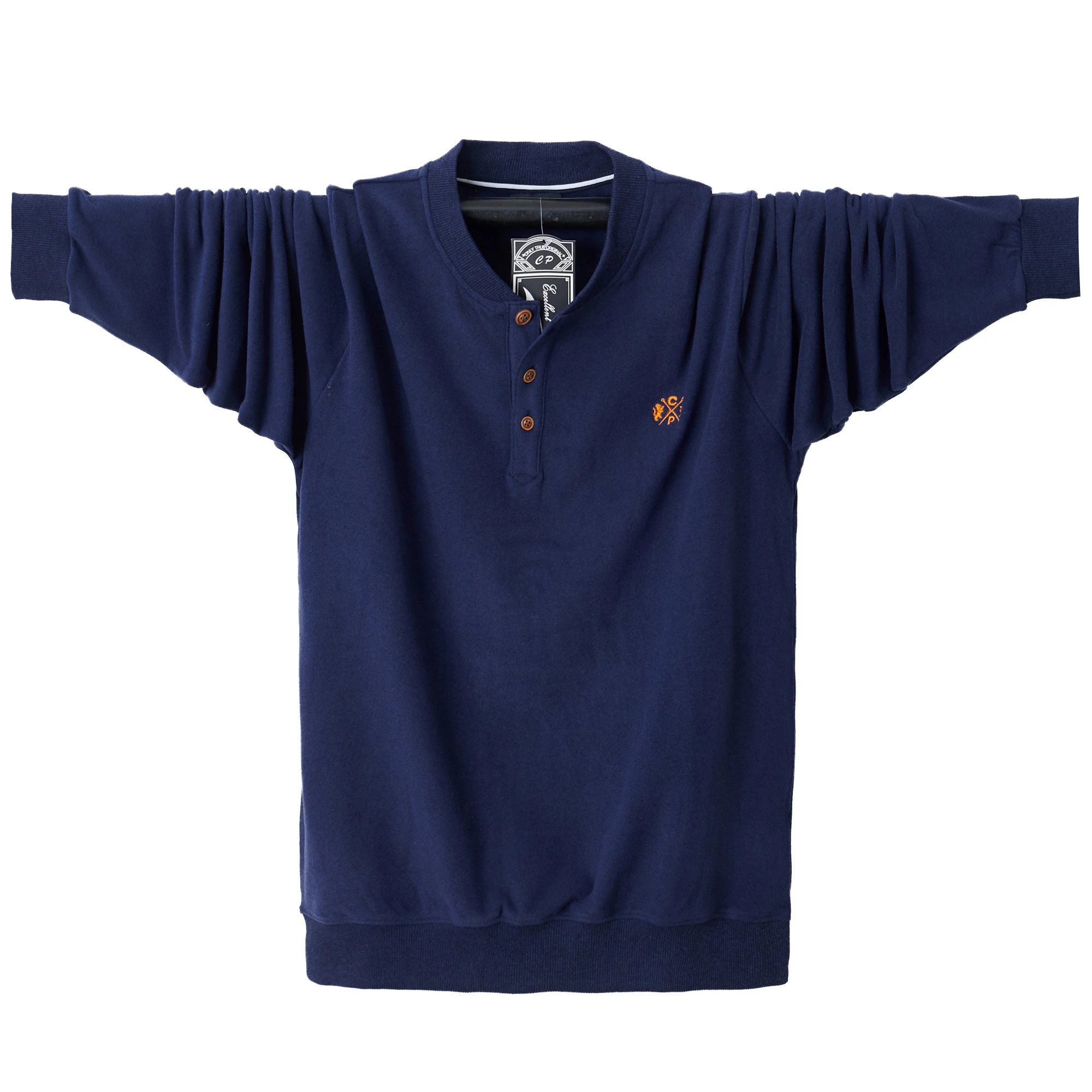 wholesale high quality cotton oversized plain sweatshirt for men