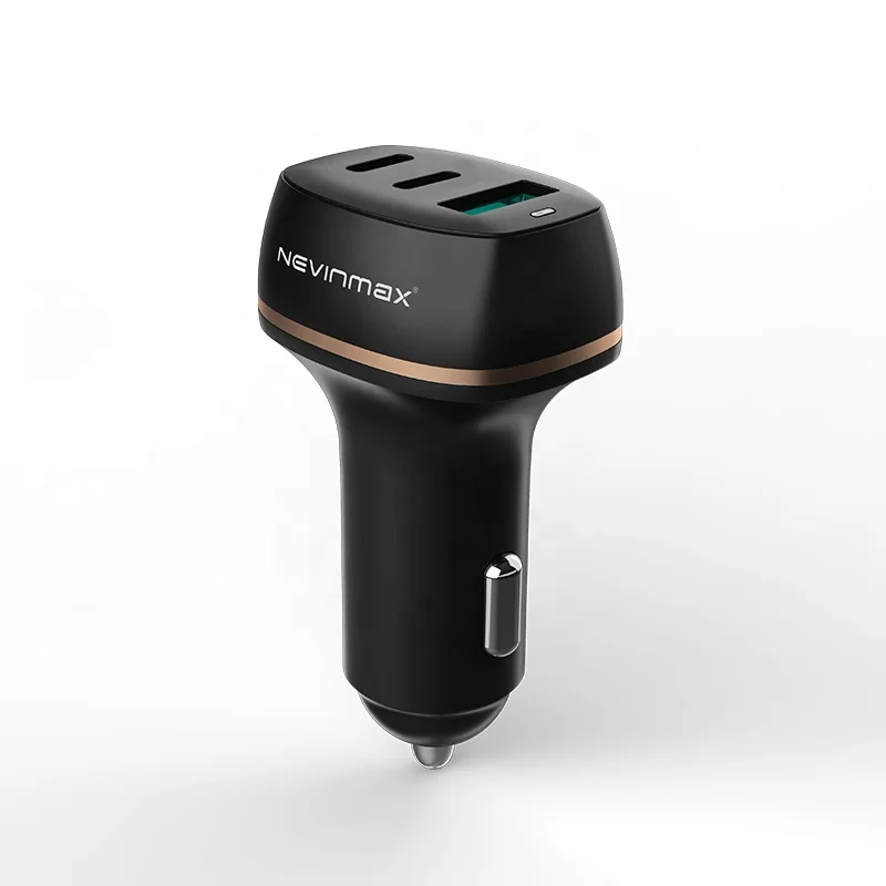  Шэньчжэнь завод OEM & ODM 3-портовое usb-зарядное устройство C PD QC4.0 Мульти USB Мини Автомобильное зарядное для