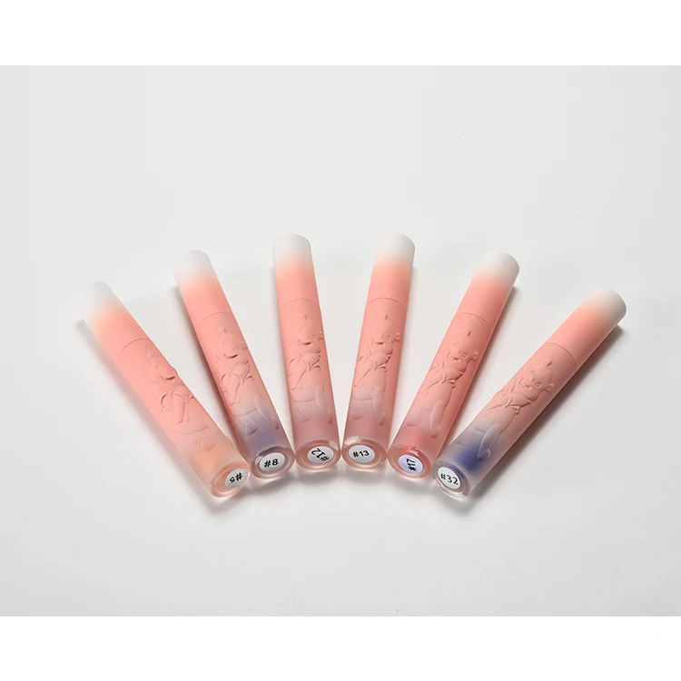 51 colors magic Non Sticky Cup Lip Vendor Waterproof Matte Liquid Lipstick flavored lip gloss coloring