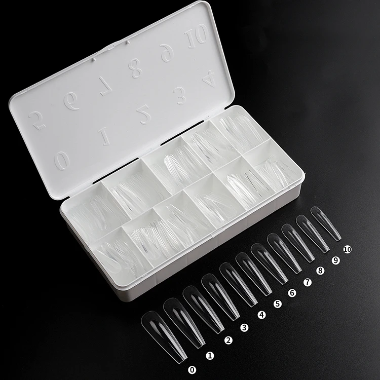 Soft Gel Tips Advanced Traceless Press On Nails Clear Nail Tip