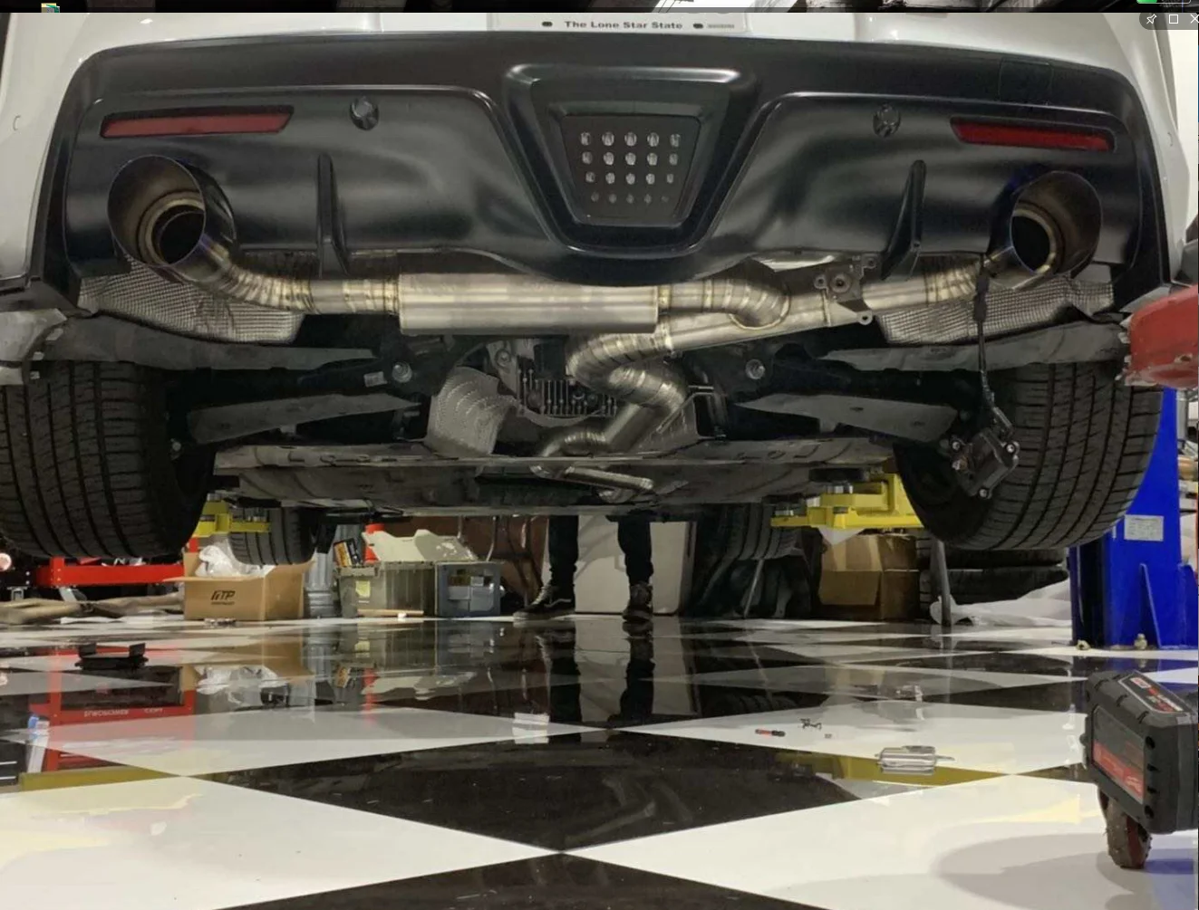 304 Stainless steel /titanium alloy exhaust pipes exhaust muffler For Toyota Supra GR A90 3.0T 2020+ 89mm Catback Exhaust system