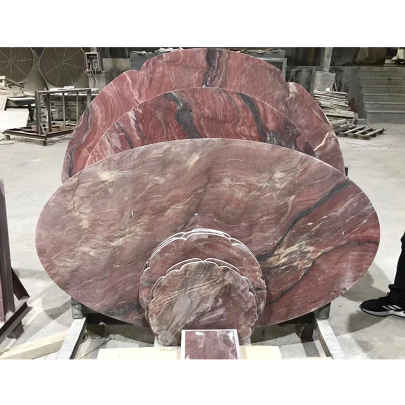 Fire red fusion quartzite slab price