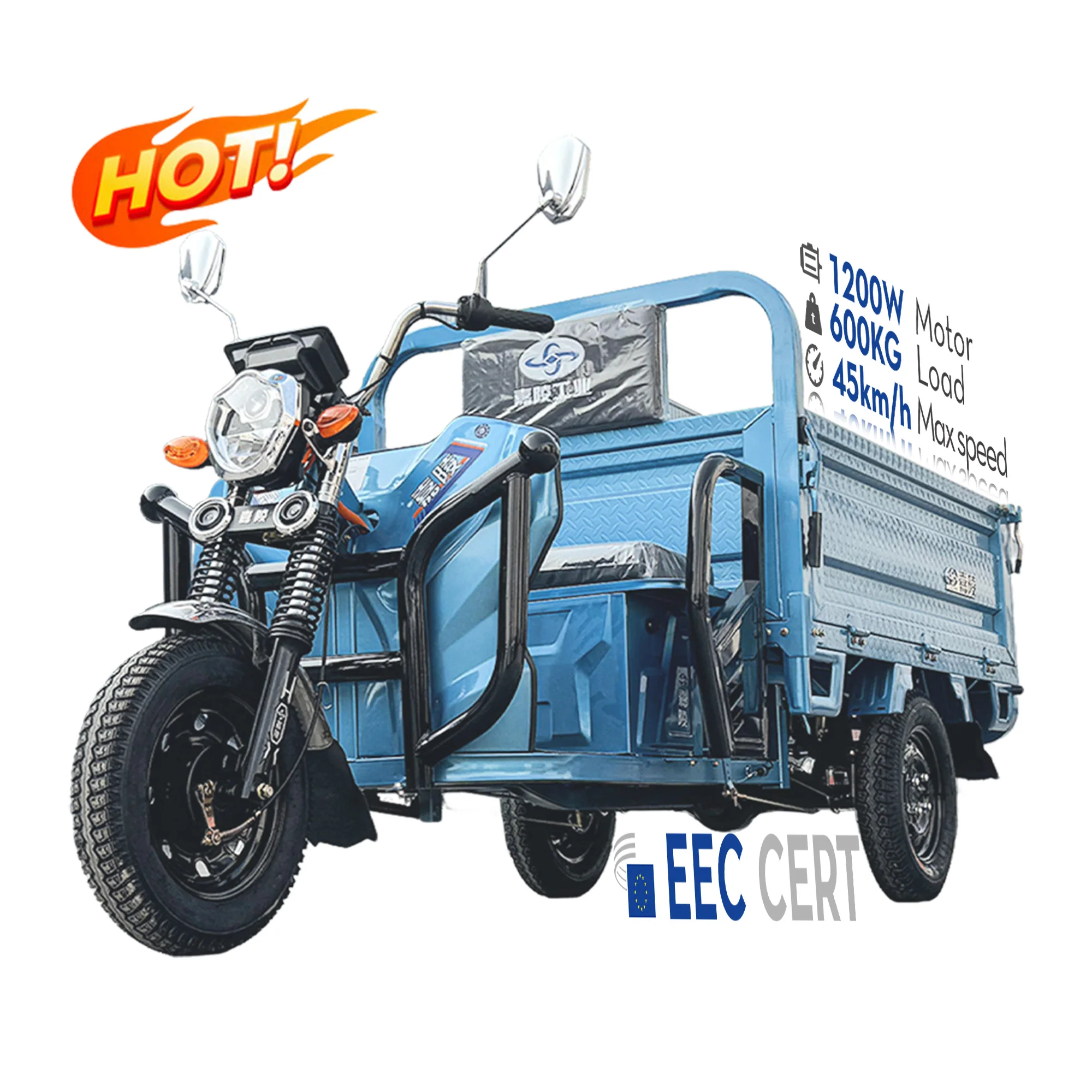 Lb-Zz160S  2022 Best Safety And Popular 60v 1000w Electric Tricycle For Cargo