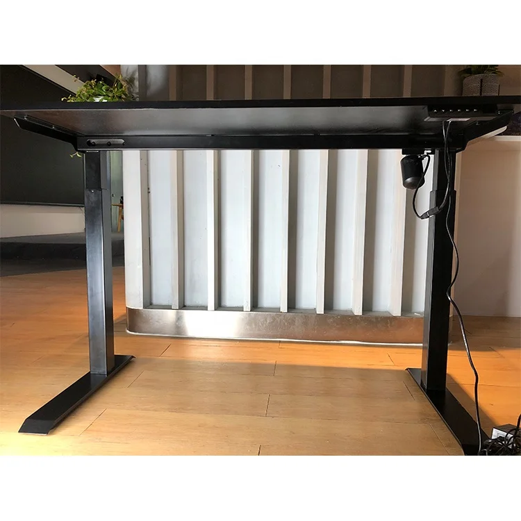 Ergonomic electric height adjustable base legs sit stand table standing desk