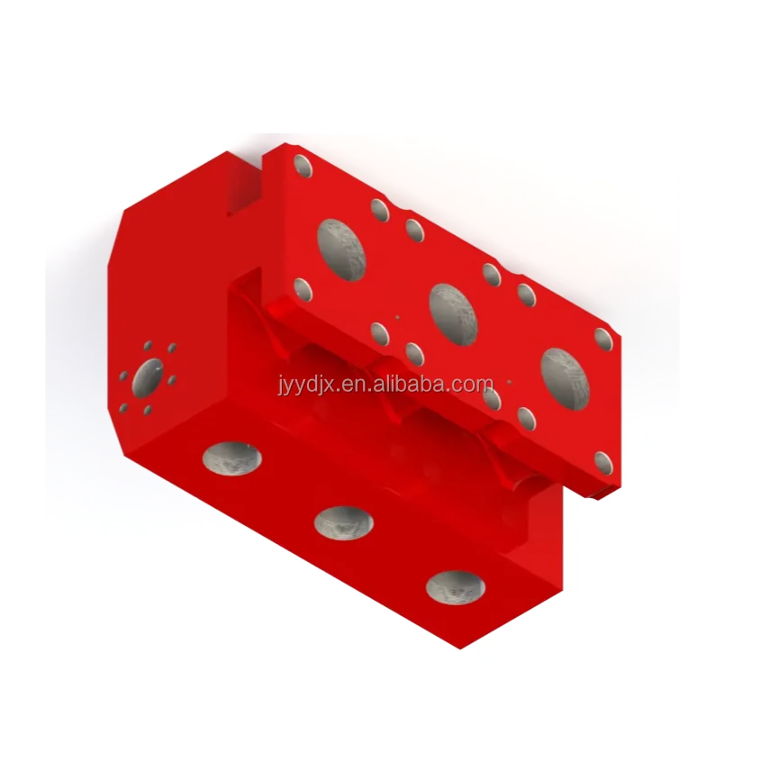 Spare Parts Fracturing Truck Drilling Rig Three Cylinder Mud Pump Valve Cage Assembly