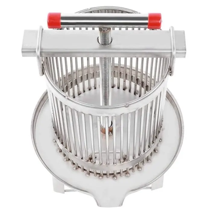 Stainless Steel Manual Honey Wax Separator Beeswax Making Machine Bees Wax Press Machine