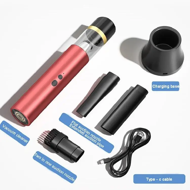 High power brushless motor 120w multi-function cordless rechargeable mini handy vacuum cleaner