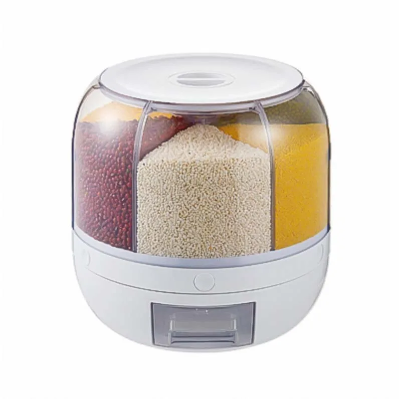 new rice storage kitchen grain rice dispenser storage bucket bin box bulk food storage for kitchen organization for sale