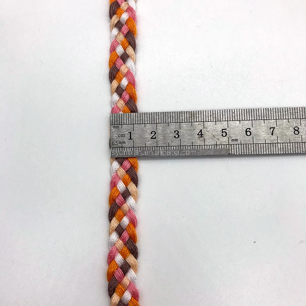 5 spindle 2 head Automatic Multicolor lace braiding machine textile braiding machine from China Factory Yunbian (90-5-2) CE