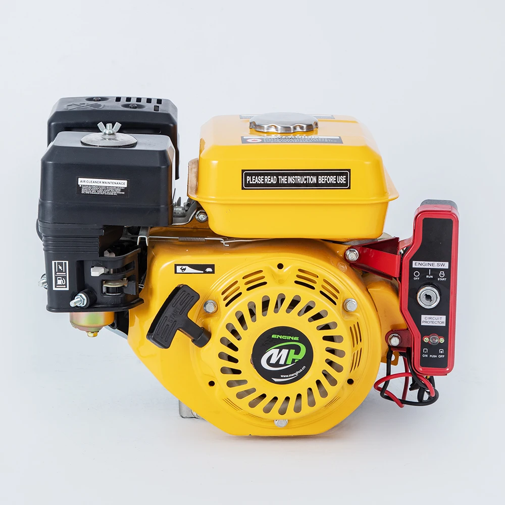 China brand low price small 5.5hp ohv motor petrol engine with gearbox